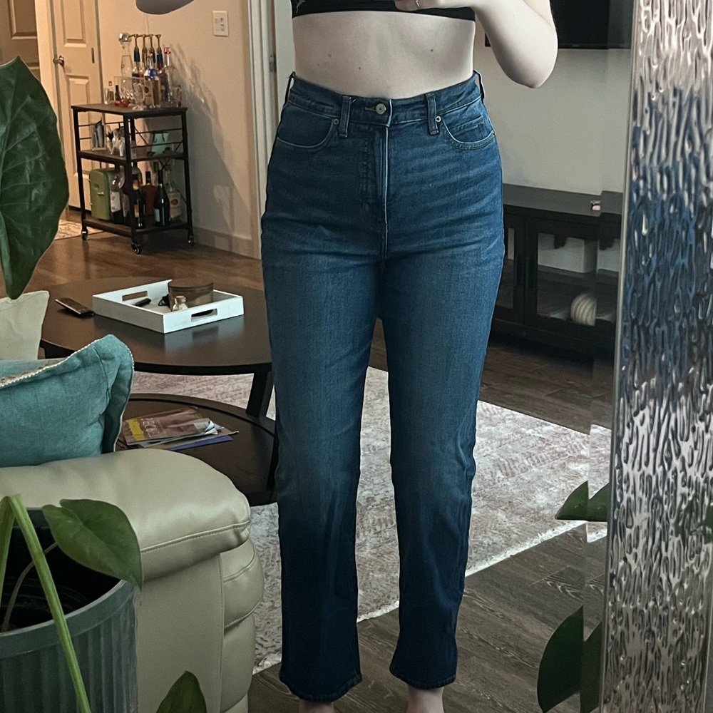 Old Navy The Sky-HI Straight Jeans